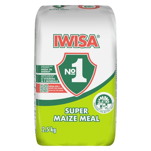 Iwisa Maize Meal Super 2.5kg-online-grocery-club Iwisa Maize Meal Super 2.5kg