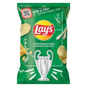 Lay's Spring Onion & Cheese Flavoured Potato Chips 120g