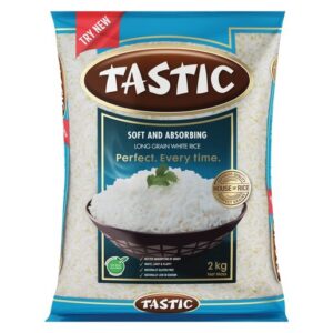 Tastic Soft & Absorbing Long Grain White Rice 2kg